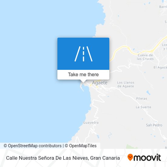 Calle Nuestra Señora De Las Nieves map