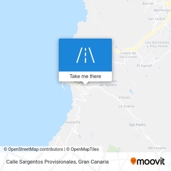 Calle Sargentos Provisionales map