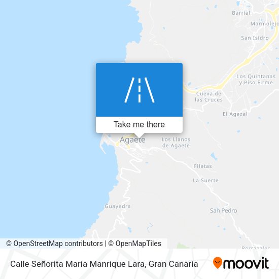 Calle Señorita María Manrique Lara map