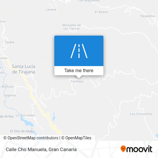 Calle Cho Manuela map