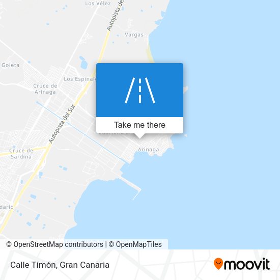 Calle Timón map