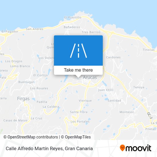 Calle Alfredo Martín Reyes map
