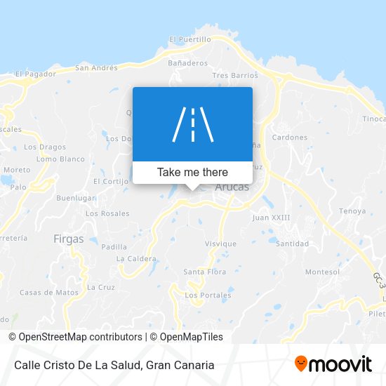 Calle Cristo De La Salud map