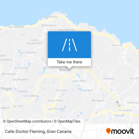 Calle Doctor Fleming map