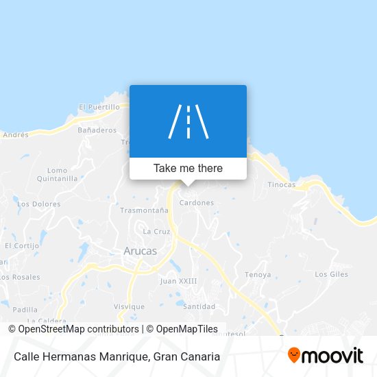 Calle Hermanas Manrique map
