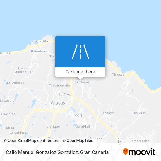 Calle Manuel González González map
