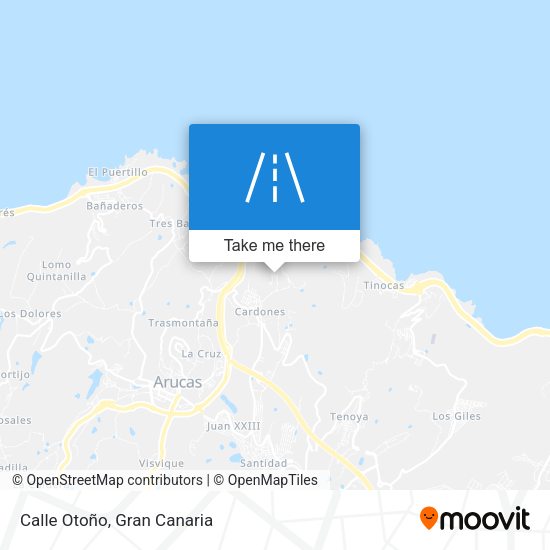 Calle Otoño map