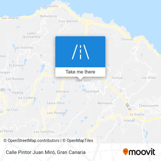 Calle Pintor Juan Miró map