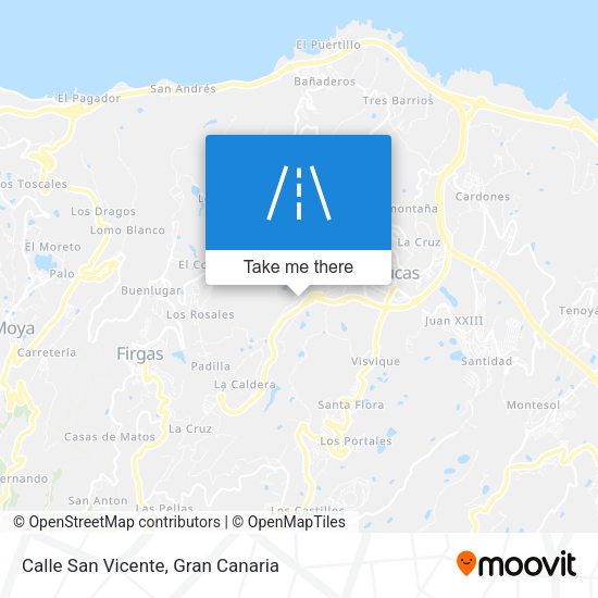 Calle San Vicente map