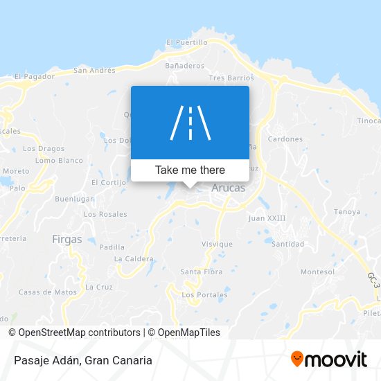 Pasaje Adán map