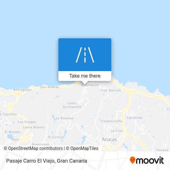 Pasaje Carro El Viejo map