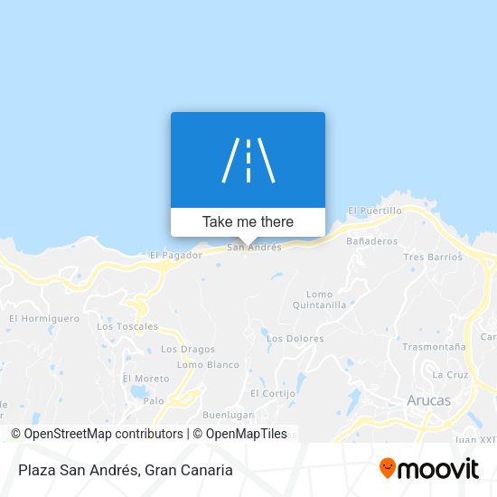 Plaza San Andrés map