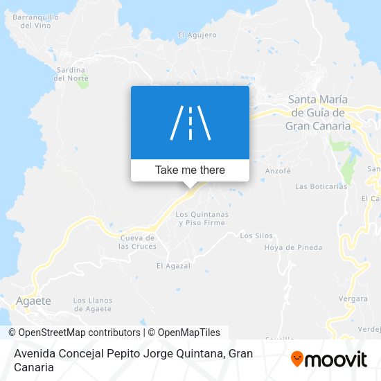 Avenida Concejal Pepito Jorge Quintana map