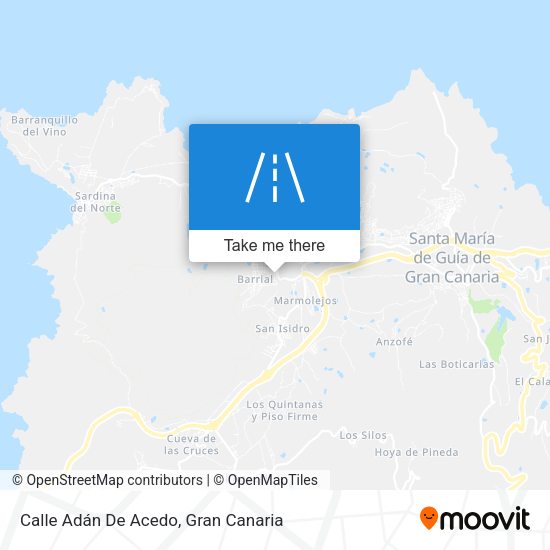 Calle Adán De Acedo map