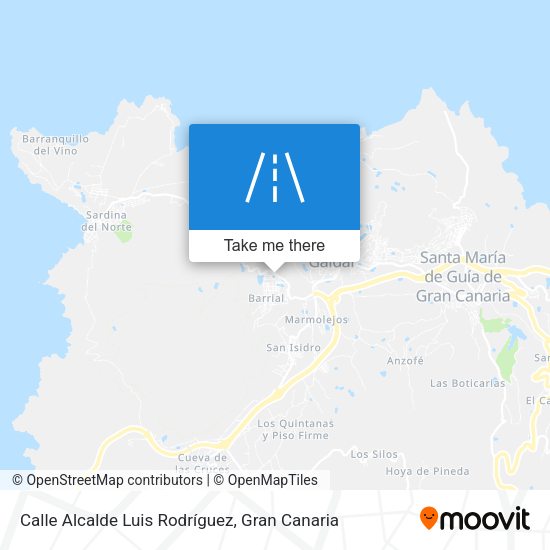 Calle Alcalde Luis Rodríguez map
