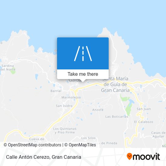 Calle Antón Cerezo map