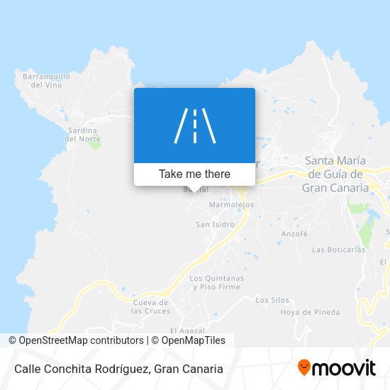 Calle Conchita Rodríguez map