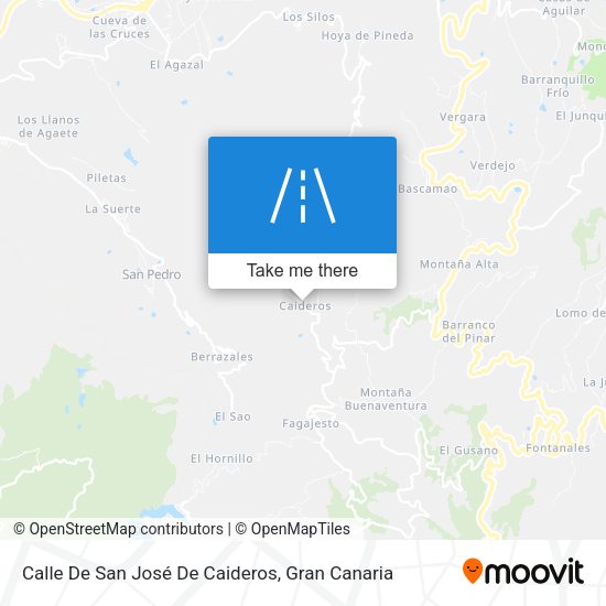 Calle De San José De Caideros map