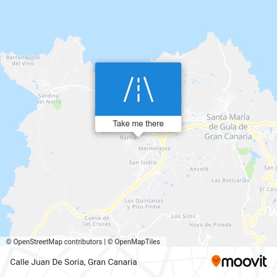 Calle Juan De Soria map