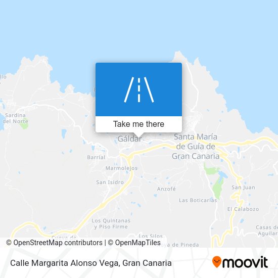 Calle Margarita Alonso Vega map