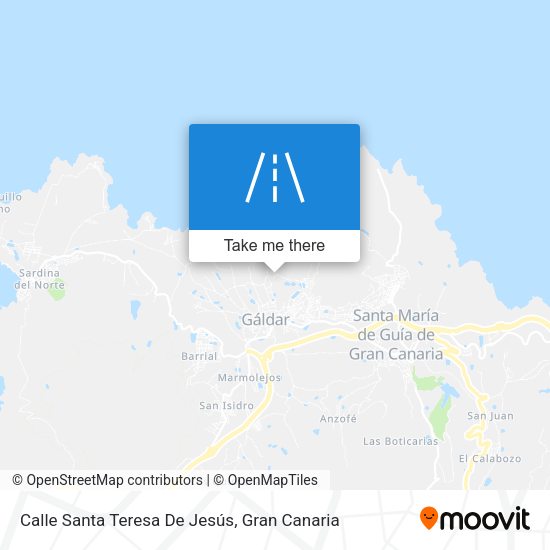 Calle Santa Teresa De Jesús map