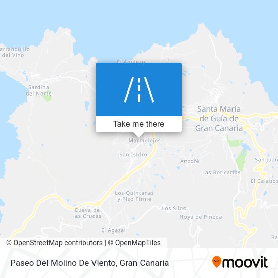 Paseo Del Molino De Viento map