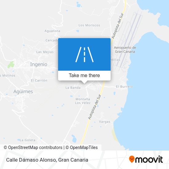 Calle Dámaso Alonso map