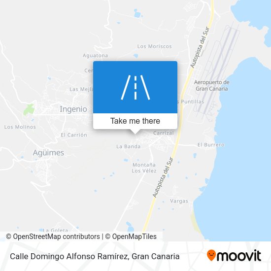 Calle Domingo Alfonso Ramírez map
