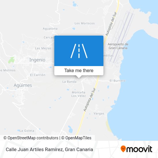 Calle Juan Artiles Ramírez map