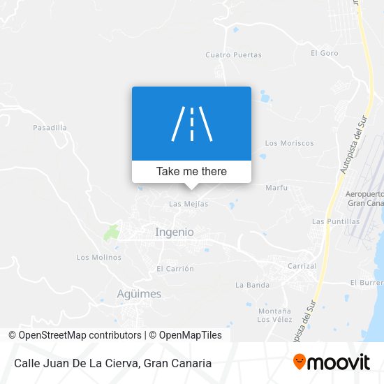 Calle Juan De La Cierva map