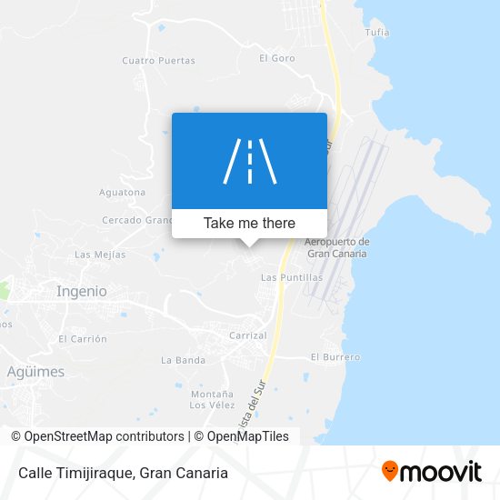 Calle Timijiraque map