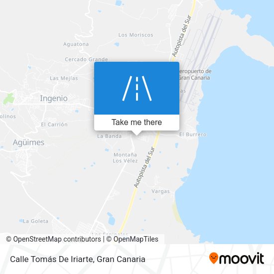 Calle Tomás De Iriarte map