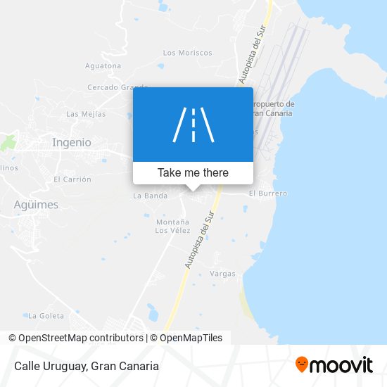 mapa Calle Uruguay