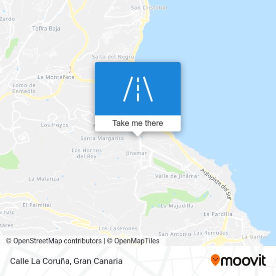 Calle La Coruña map
