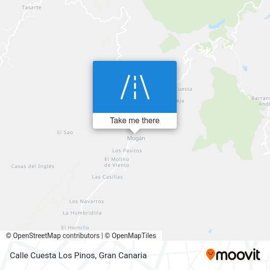 Calle Cuesta Los Pinos map