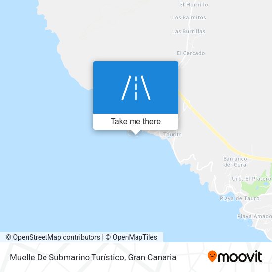Muelle De Submarino Turístico map