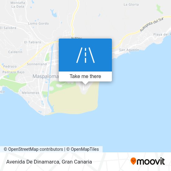 Avenida De Dinamarca map
