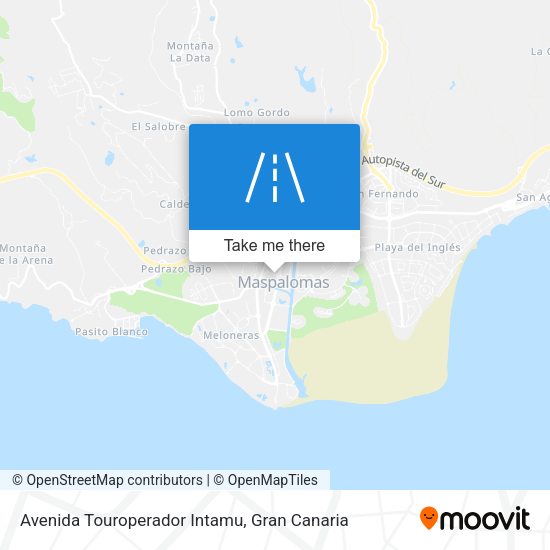 Avenida Touroperador Intamu map