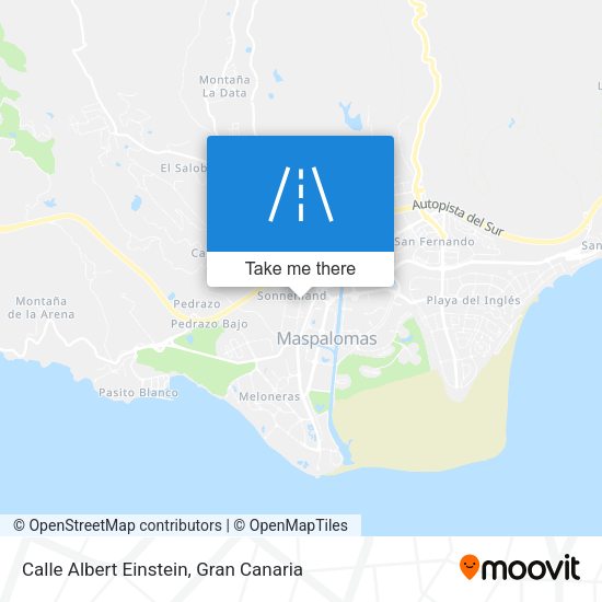 Calle Albert Einstein map