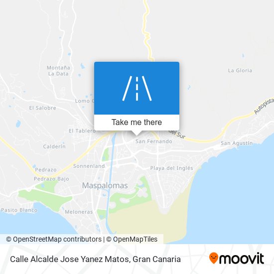 Calle Alcalde Jose Yanez Matos map