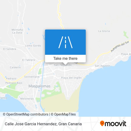 Calle Jose Garcia Hernandez map