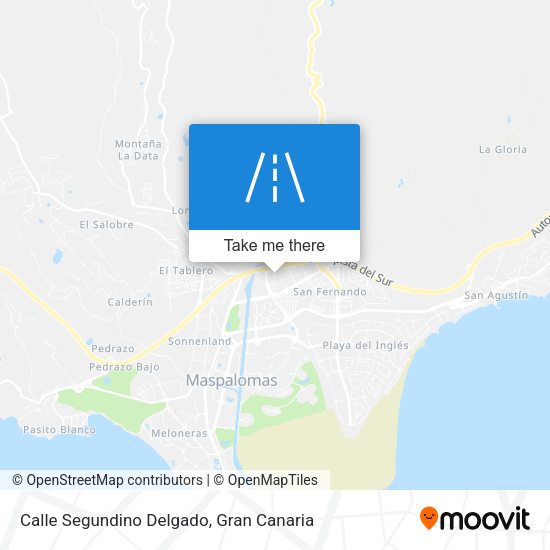 Calle Segundino Delgado map