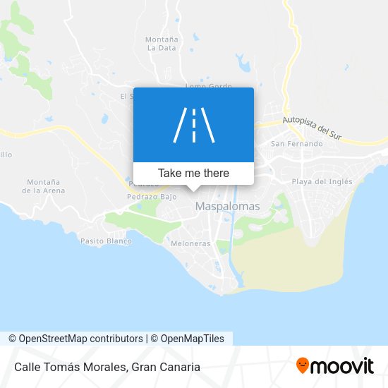 Calle Tomás Morales map