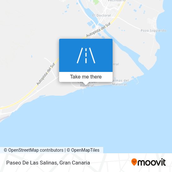 Paseo De Las Salinas map