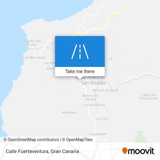 Calle Fuerteventura map