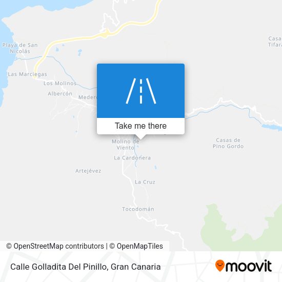 Calle Golladita Del Pinillo map