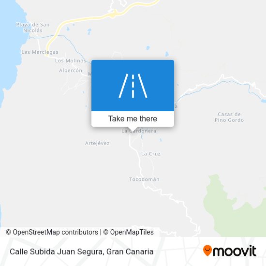 Calle Subida Juan Segura map