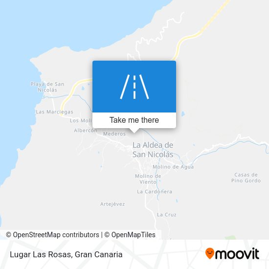 Lugar Las Rosas map