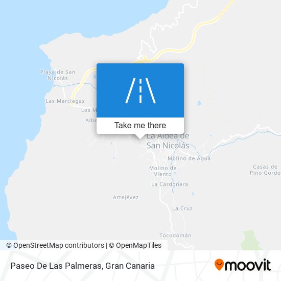 Paseo De Las Palmeras map