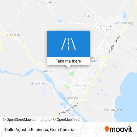Calle Agustín Espinosa map
